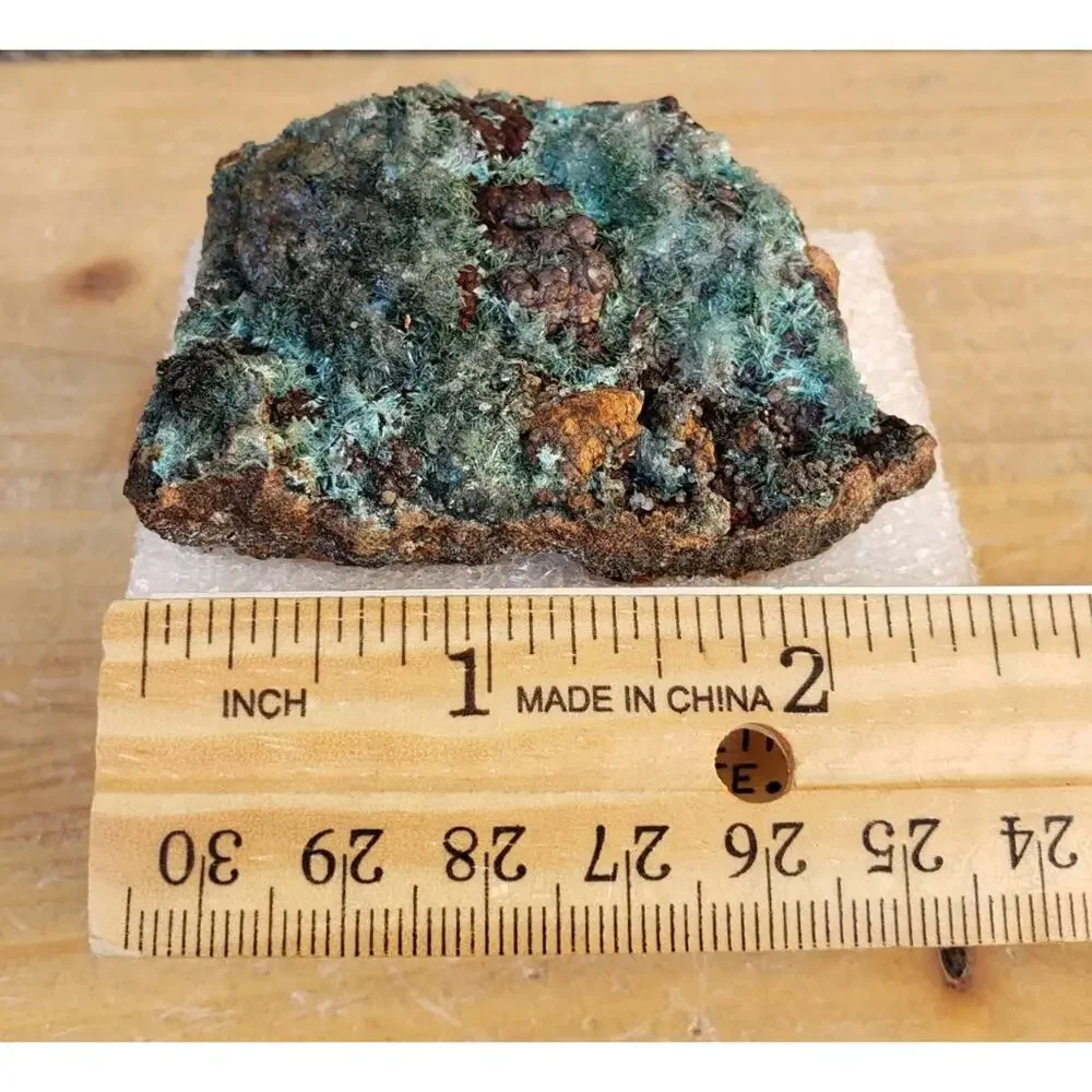 Aurichalcite Goethite Calcite Cerussite, Mapimi Durango Mexico 78g Estate